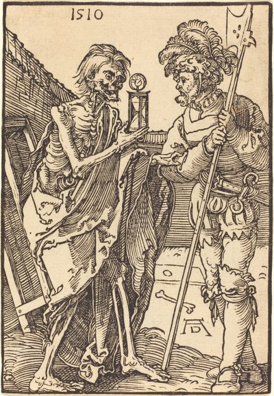 La Muerte y el Lansquenete de Albrecht Dürer